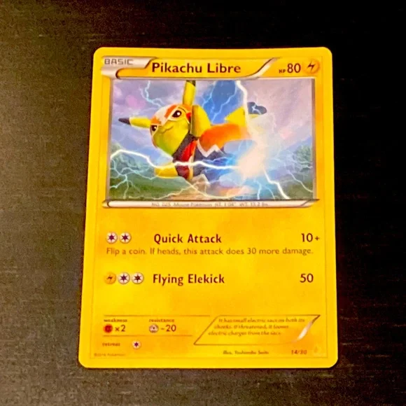 Pikachu Libre Pokémon It is in great condition!